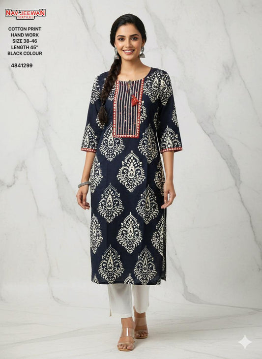 CAMBRIC COTTON HAND WORK